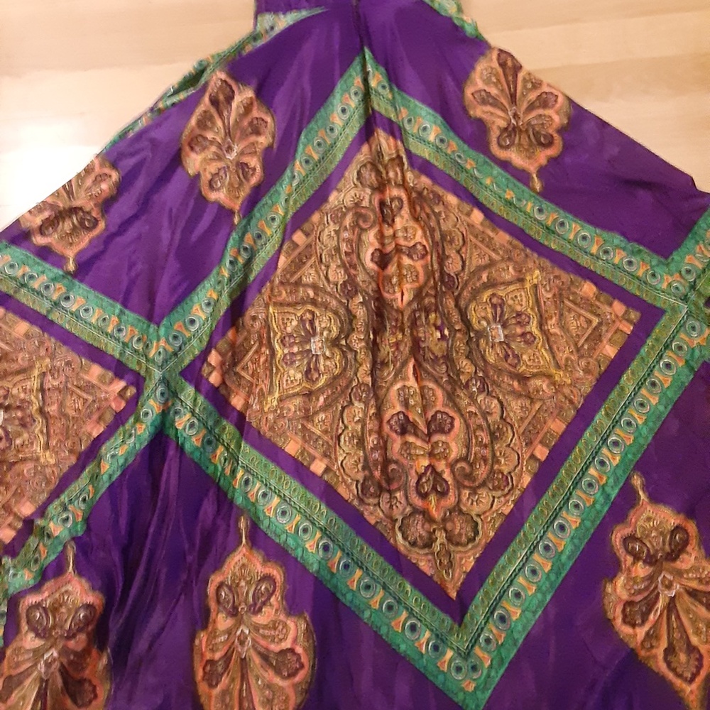 Gown Dress Scarf Style Vintage Original Design